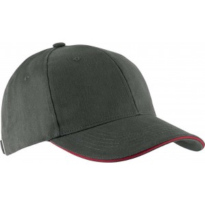 Kup Orlando 6 paneles sapka, Dark Grey/Yellow, U