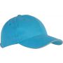 Kup Orlando 6 paneles sapka, Surf Blue/Light Grey