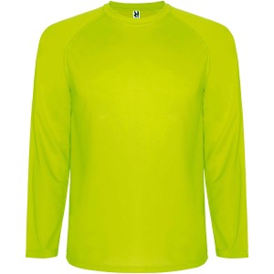 Roly Montecarlo hosszujj frfi sportpl, Fluor Yellow (T-shirt, pl, kevertszlas, mszlas)