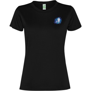 Slam rvid ujj ni sportpl, solid black (T-shirt, pl, kevertszlas, mszlas)