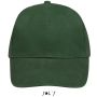 Sols Buffalo 6 paneles baseballsapka, Bottle Green