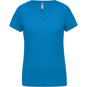 ProAct Ni V-nyak sportpl, Aqua Blue (T-shirt, pl, kevertszlas, mszlas)