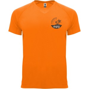 Roly Bahrain frfi sportpl, Fluor Orange (T-shirt, pl, kevertszlas, mszlas)